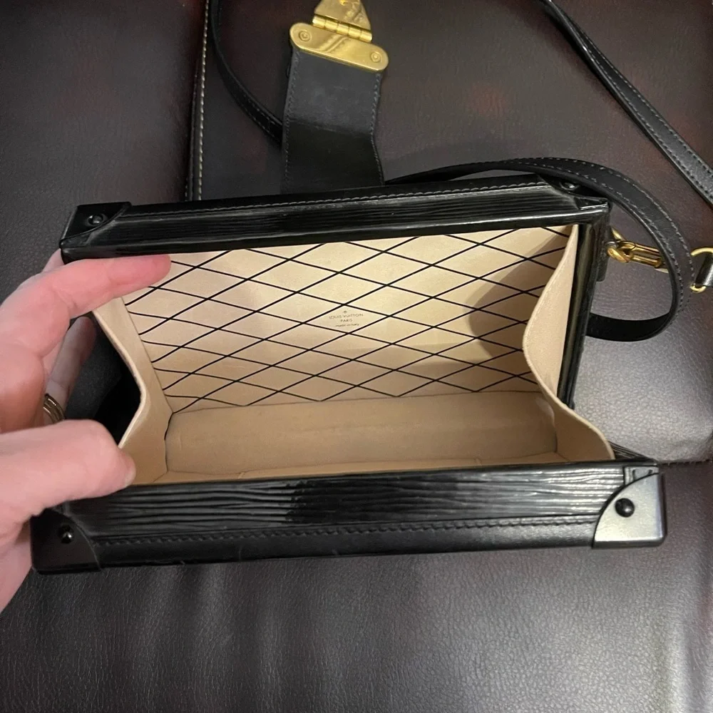 Louis Vuitton Petite Malle Hard Trunk Crossbody